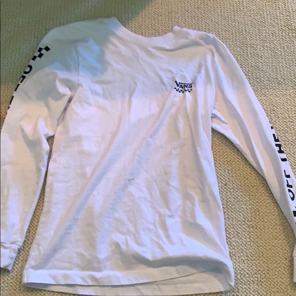 Vans Tops - White vans shirt